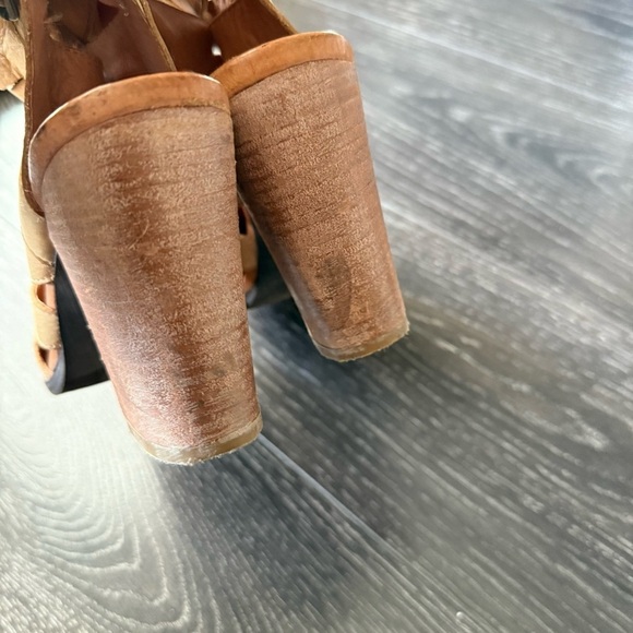 Free People Hayes Heel Leather cutout Boot - Size EU 41 or US 11 - Picture 3 of 9